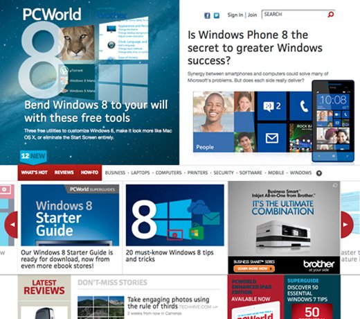 PCWorld Homepage