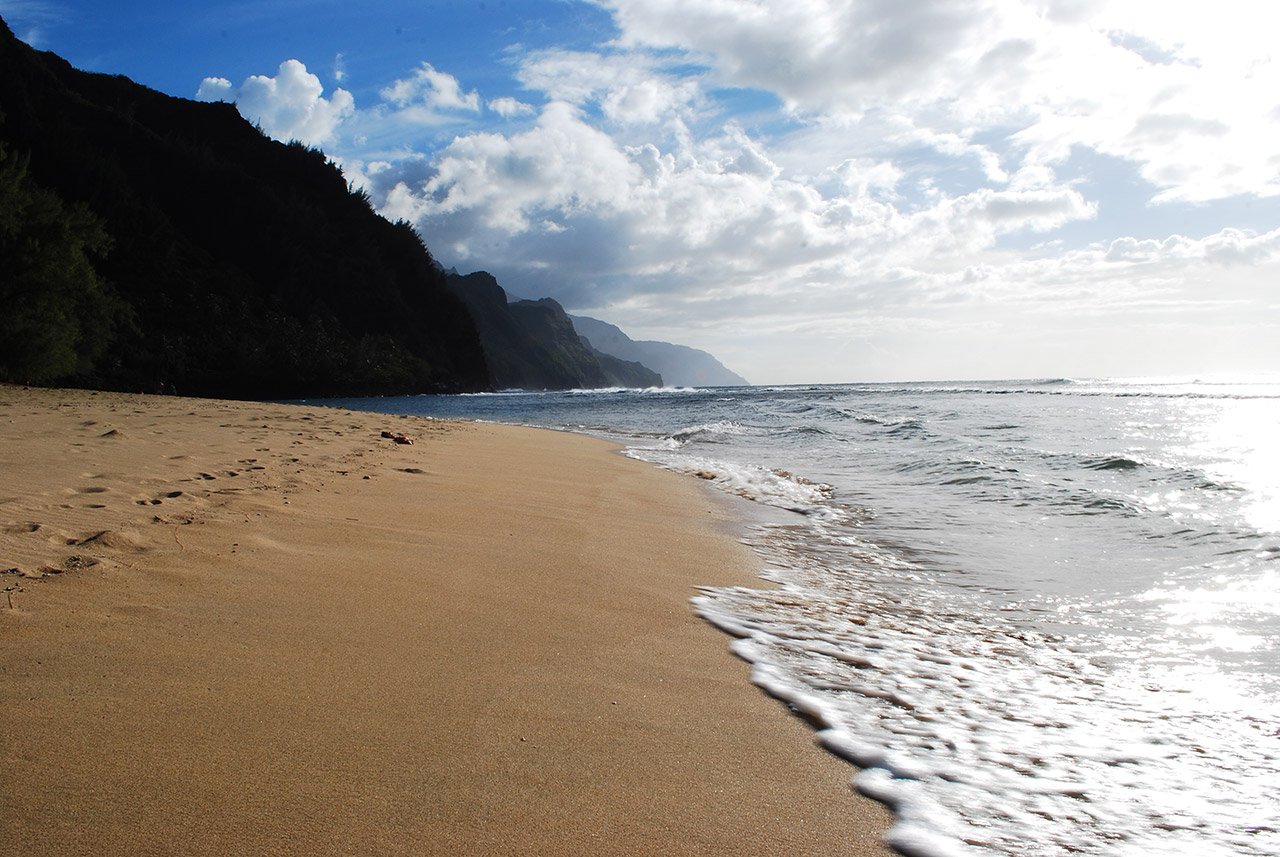 Hawaii facing Nā Pali Coast